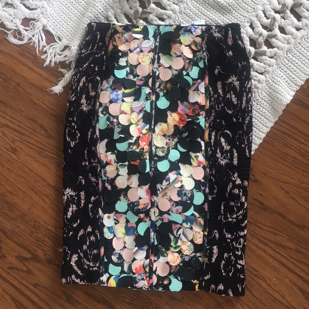 Midi skirt by Byron Lars